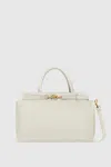 Rebecca Minkoff Insider Shoulder Bag In Porcelain