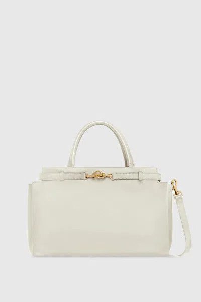 Rebecca Minkoff Insider Shoulder Bag In Porcelain