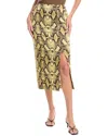 Rebecca Minkoff Isa Pencil Skirt In Yellow