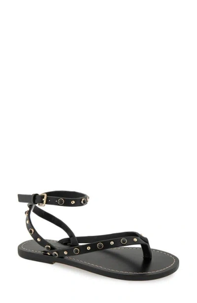 Rebecca Minkoff Jamie Ankle Strap Sandal In Black