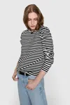 Rebecca Minkoff Janine Long Sleeve Sweater In White