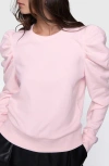 Rebecca Minkoff Janine Sweatshirt In Blush