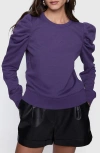 Rebecca Minkoff Janine Sweatshirt In Dusk