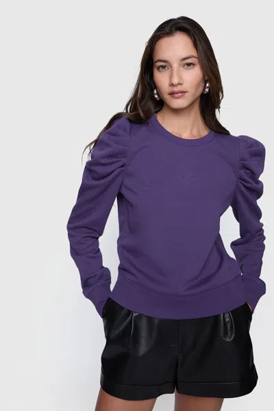 Rebecca Minkoff Janine Sweatshirt In Purple