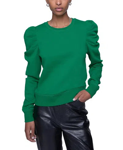 Rebecca Minkoff Janine Sweatshirt In Emerald