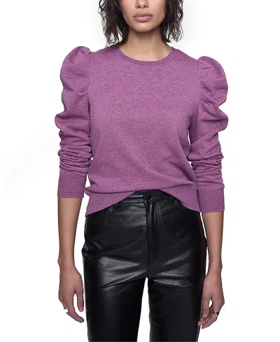 Rebecca Minkoff Janine Sweatshirt In Mulberry