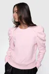 Rebecca Minkoff Janine Sweatshirt In Pink