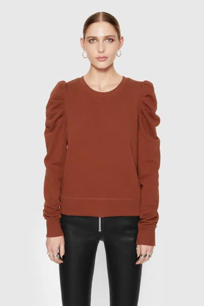 Rebecca Minkoff Janine Sweatshirt In Rocher