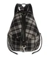 Rebecca Minkoff Julian Backpack In White/black In Black