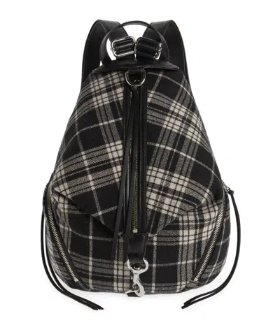 Rebecca Minkoff Julian Backpack In White/black