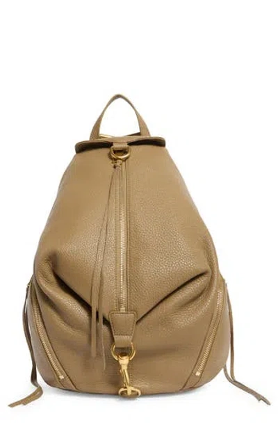 Rebecca Minkoff Julian Leather Backpack In Surplus