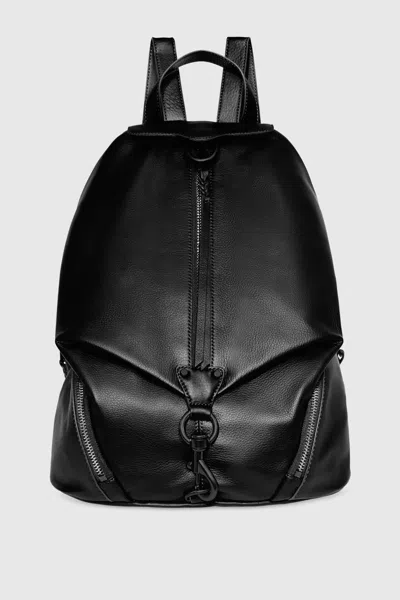 Rebecca Minkoff Jumbo Julian Backpack Bag In Black