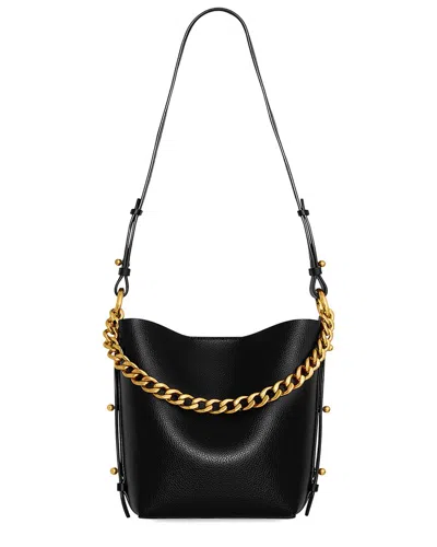 Rebecca Minkoff Kate Large Leather Bucket Bag In Black