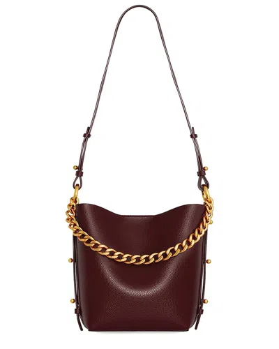 Rebecca Minkoff Kate Large Leather Bucket Bag In Red