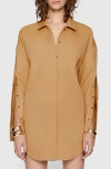 Rebecca Minkoff Kennedy Shacket In Camel