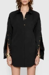 Rebecca Minkoff Kennedy Shacket In True Black