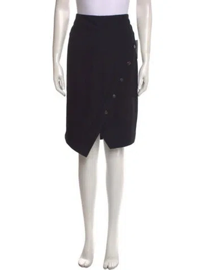 Pre-owned Rebecca Minkoff Knee-length Skirt In Black