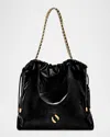 Rebecca Minkoff Large Flap Leather Shoulder Bag In Lounge