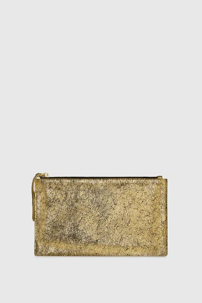 Rebecca Minkoff Large Pouch In Gold