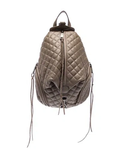 Pre-owned Rebecca Minkoff Leather Backpack In Brown