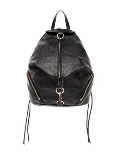 Pre-owned Rebecca Minkoff Leather Backpack In Gray