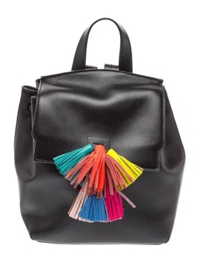 Pre-owned Rebecca Minkoff Leather Backpack In Gray