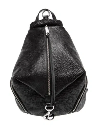 Pre-owned Rebecca Minkoff Leather Backpack W/ Tags In Black