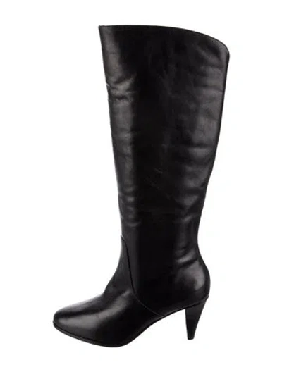 Pre-owned Rebecca Minkoff Leather Boots In Black
