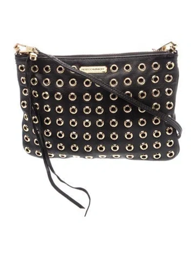 Pre-owned Rebecca Minkoff Leather Clutch In Black