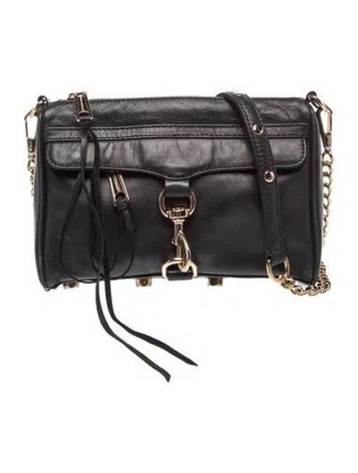 Pre-owned Rebecca Minkoff Leather Clutch In Black