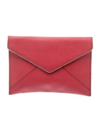 Pre-owned Rebecca Minkoff Leather Clutch In Multi