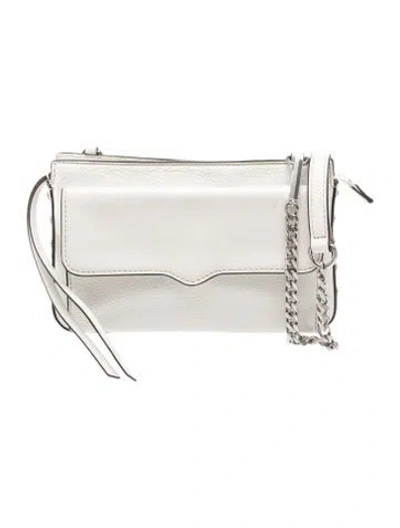 Pre-owned Rebecca Minkoff Leather Clutch In Neutral