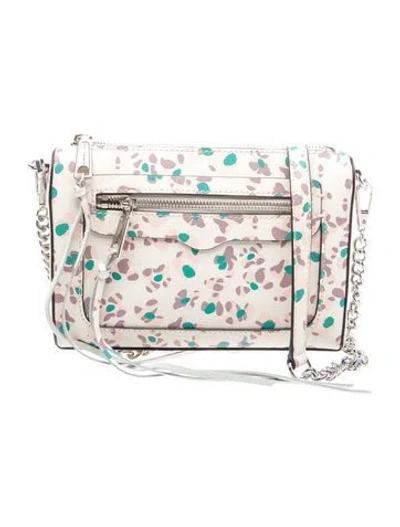 Pre-owned Rebecca Minkoff Leather Clutch W/ Tags In Neutral