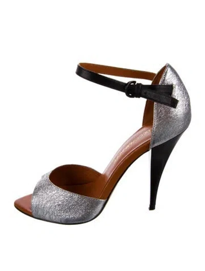 Pre-owned Rebecca Minkoff Leather Colorblock Pattern D'orsay Pumps