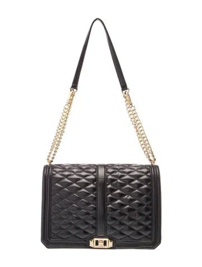 Pre-owned Rebecca Minkoff Leather Crossbody Bag In Black