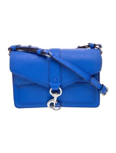 Pre-owned Rebecca Minkoff Leather Crossbody Bag In Blue