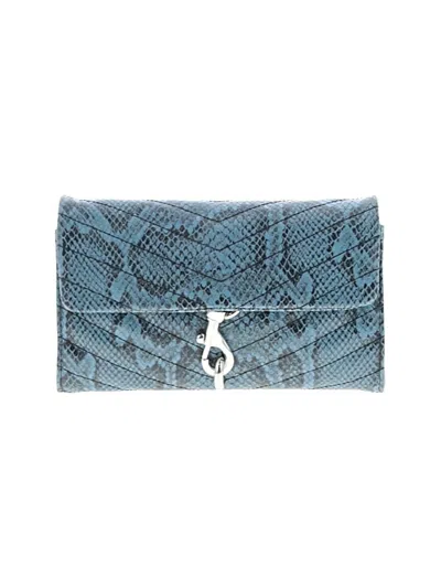 Pre-owned Rebecca Minkoff Leather Crossbody Bag In Blue