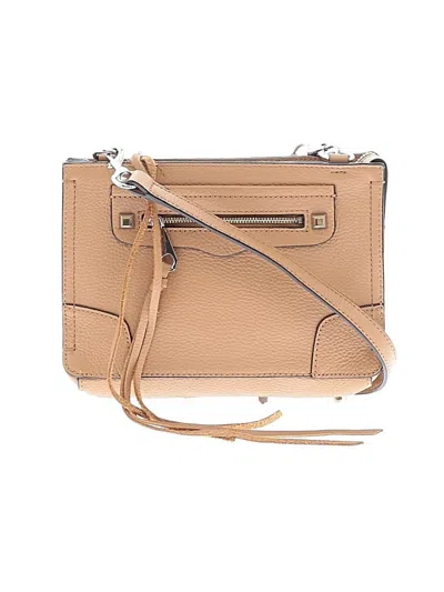 Pre-owned Rebecca Minkoff Leather Crossbody Bag In Brown