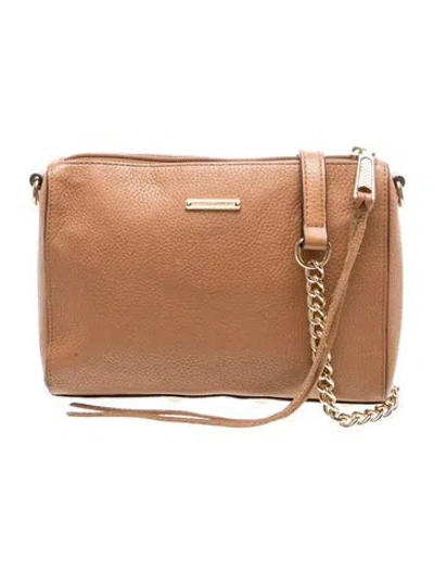 Pre-owned Rebecca Minkoff Leather Crossbody Bag In Brown