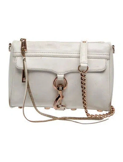 Pre-owned Rebecca Minkoff Leather Crossbody Bag In Gray