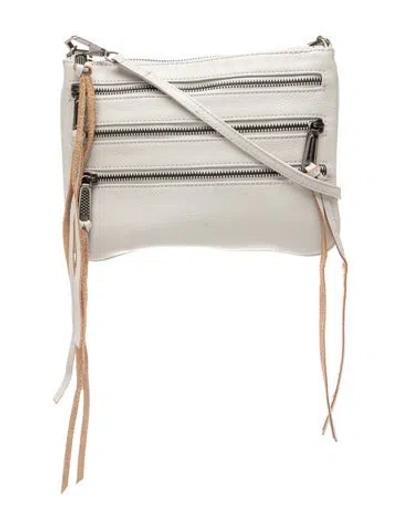 Pre-owned Rebecca Minkoff Leather Crossbody Bag In Neutrals