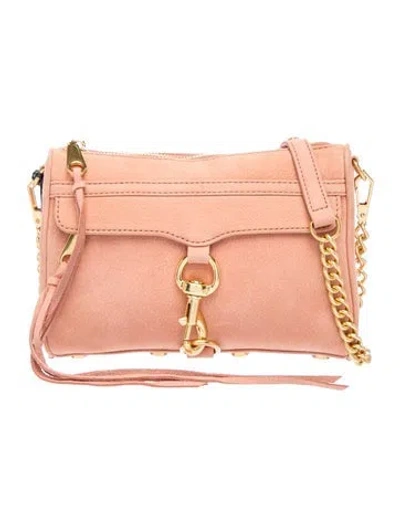 Pre-owned Rebecca Minkoff Leather Crossbody Bag In Orange