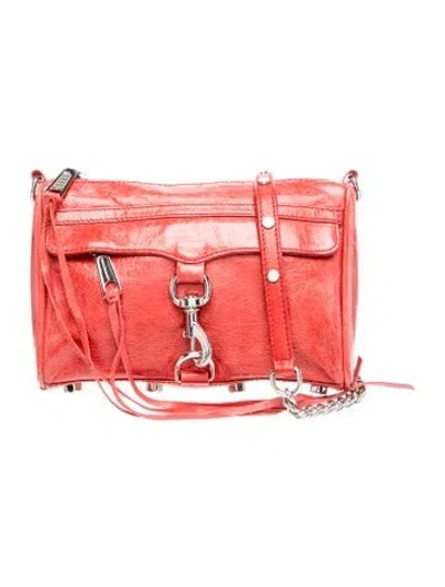 Pre-owned Rebecca Minkoff Leather Crossbody Bag In Pink