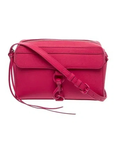 Pre-owned Rebecca Minkoff Leather Crossbody Bag In Pink