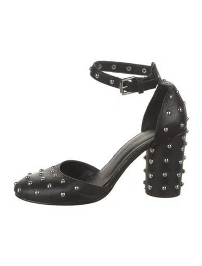 Pre-owned Rebecca Minkoff Leather D'orsay Pumps In Black