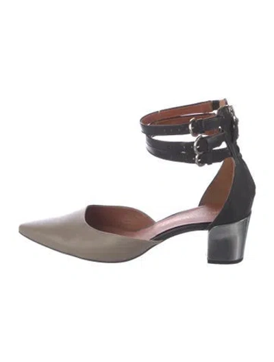 Pre-owned Rebecca Minkoff Leather D'orsay Pumps In Brown