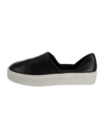 Pre-owned Rebecca Minkoff Leather Flats In Black