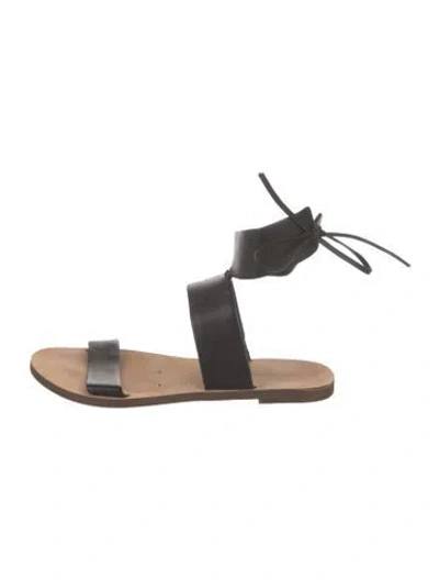 Pre-owned Rebecca Minkoff Leather Gladiator Sandals In Multi