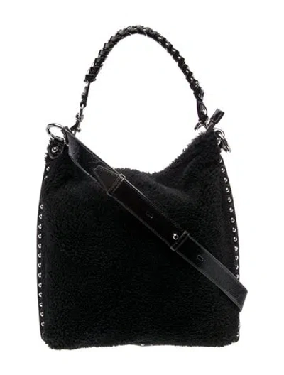 Pre-owned Rebecca Minkoff Leather Hobo In Blue