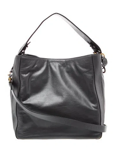 Pre-owned Rebecca Minkoff Leather Hobo W/ Tags In Grey